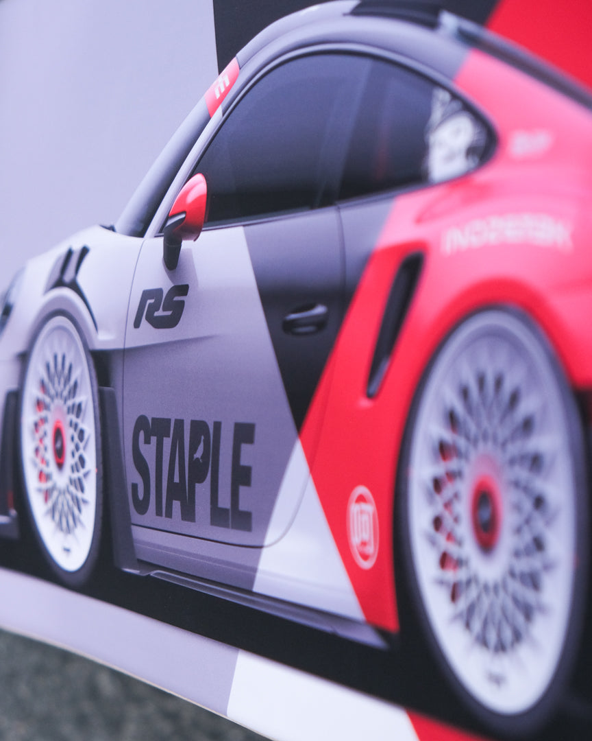 Staple Gt3rs Skateboard - Skate Deck Pigeon X Iztk