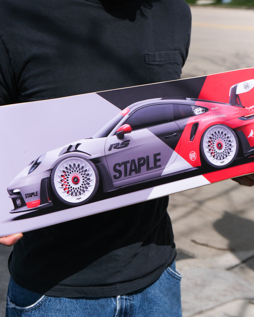 Staple Gt3rs Skateboard - Skate Deck Pigeon X Iztk