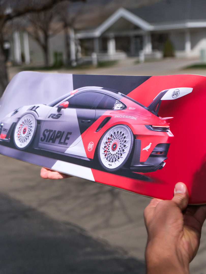 Staple Gt3rs Skateboard - Skate Deck Pigeon X Iztk