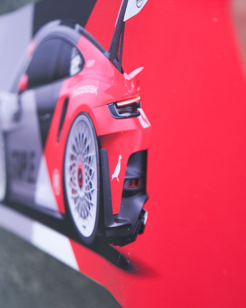 Staple Gt3rs Skateboard - Skate Deck Pigeon X Iztk