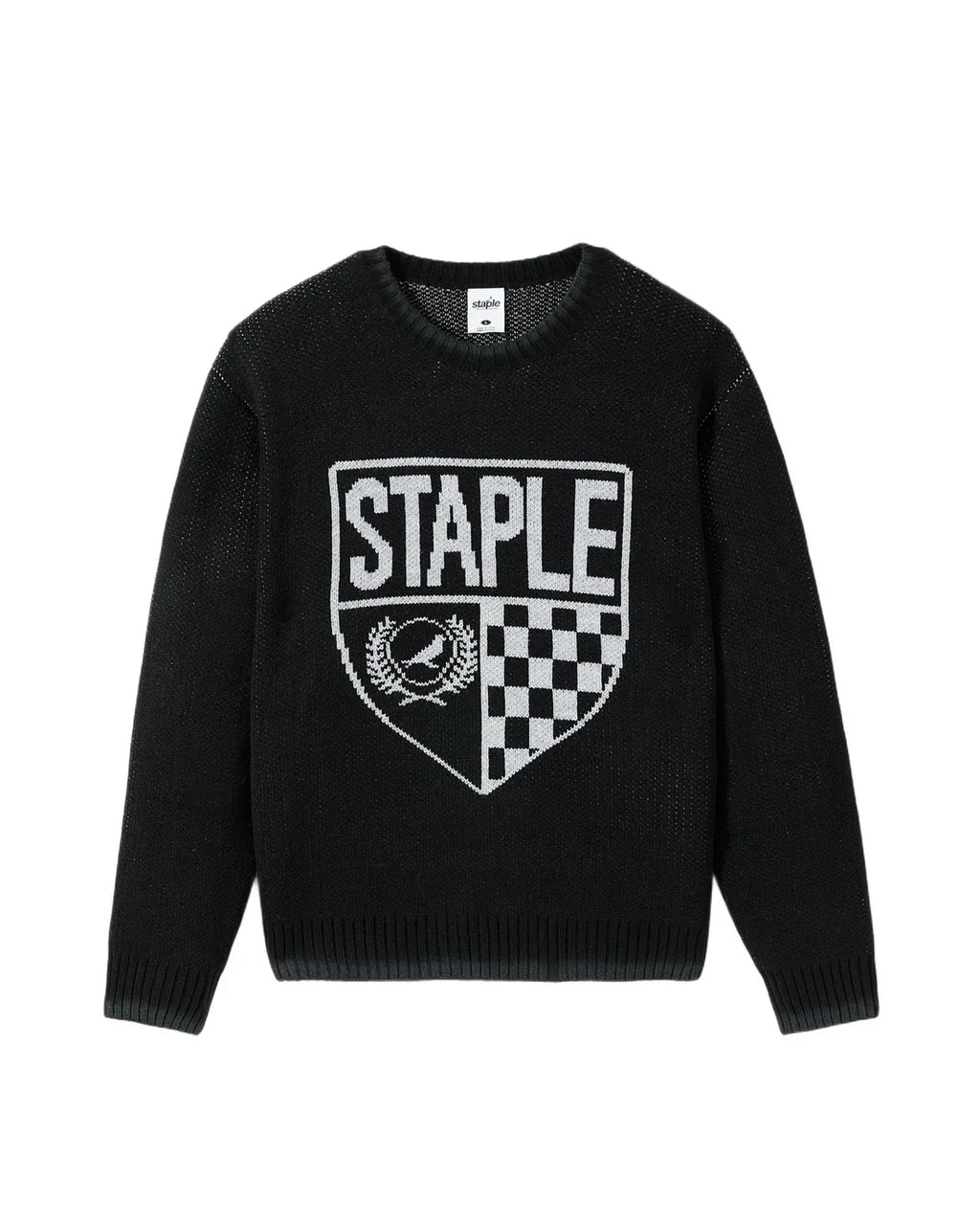 Staple Flag Sweater – Black