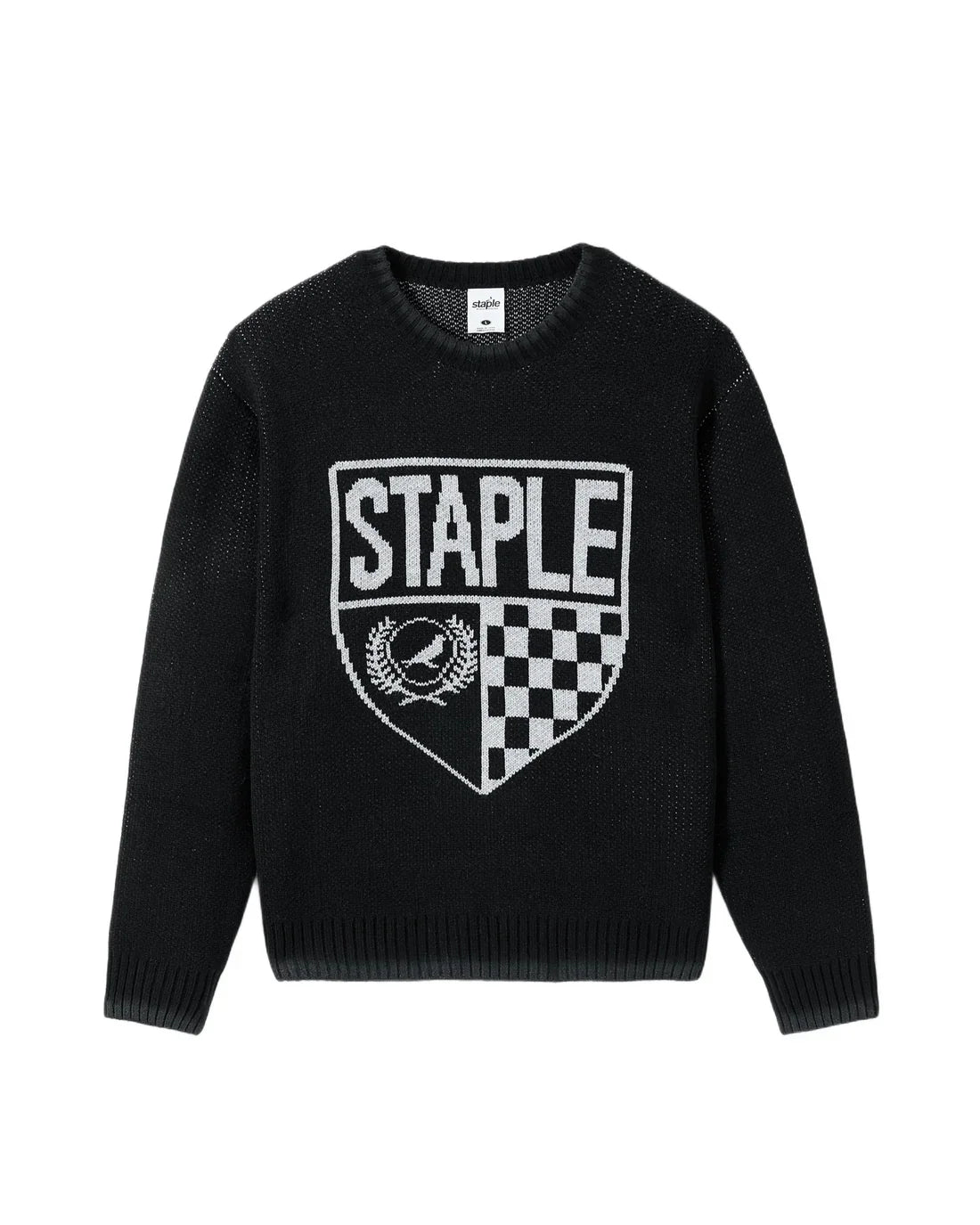 Staple Flag Sweater – Black