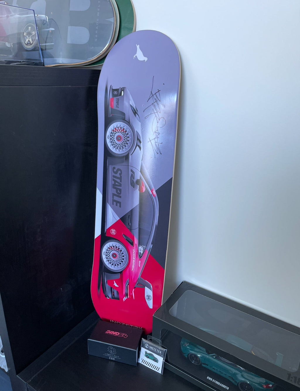 STAPLE GT3RS SKATEBOARD - SKATE DECK PIGEON X IZTK