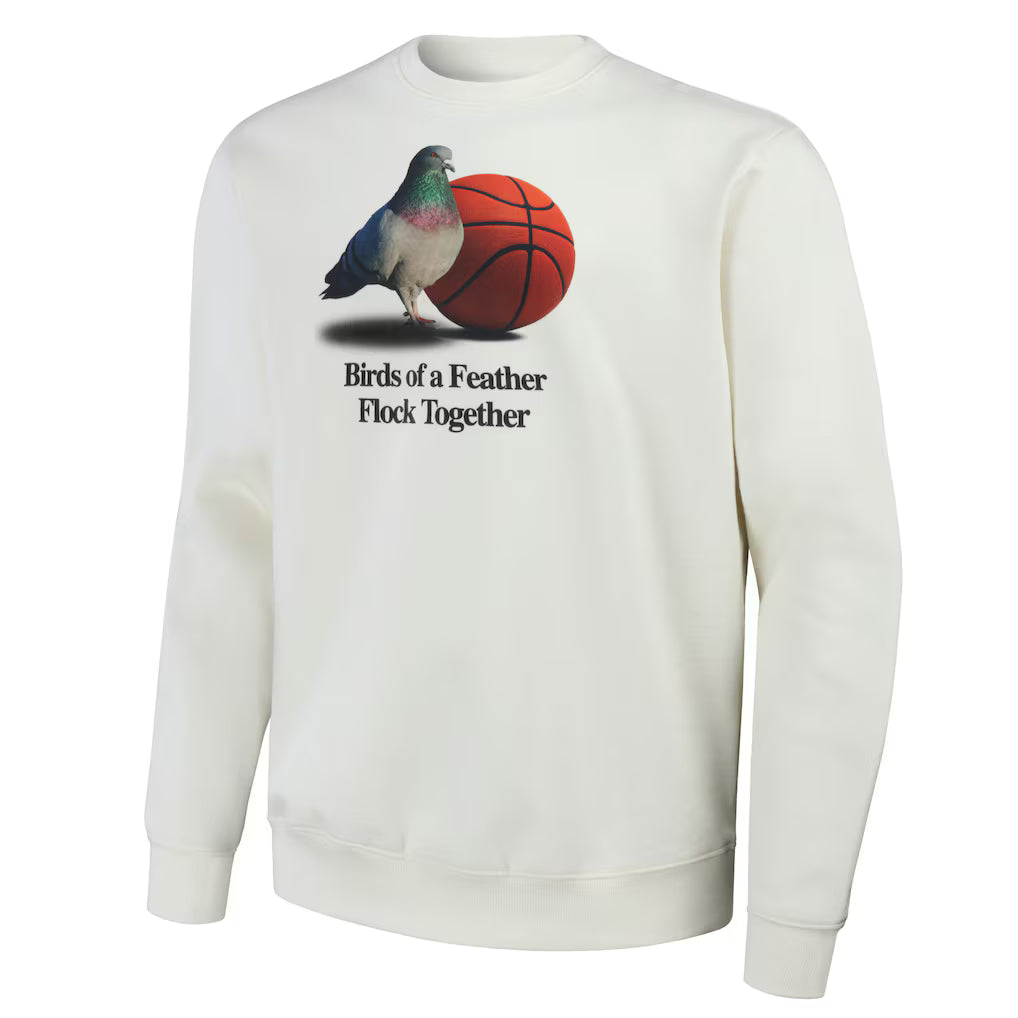 NBA x Staple All Teams Birds of a Feather Crew Sweatshirt - Cream