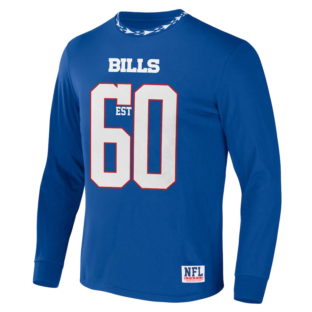 Buffalo Bills NFL x Staple Core Team Long Sleeve T-Shirt - Royal