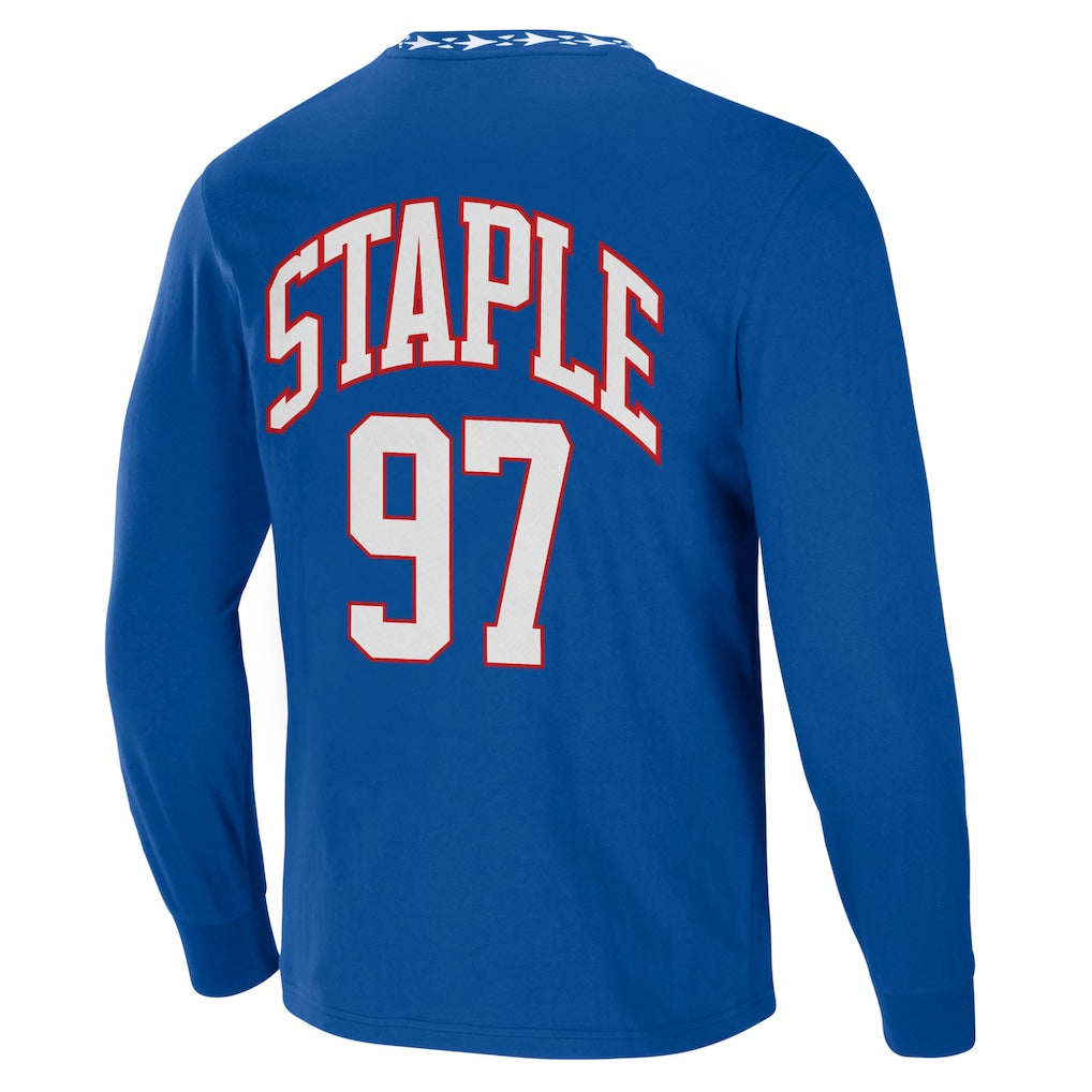 Buffalo Bills NFL x Staple Core Team Long Sleeve T-Shirt - Royal